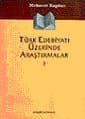 Türk Edebiyatı Üzerinde Araştırmalar 2