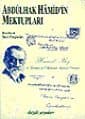 Abdülhak Hamid`in Mektupları 1