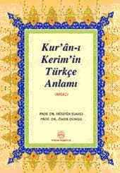 Kur`an-ı Kerim`in Türkçe Anlamı - Meal (cep)