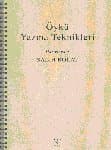 Öykü Yazma Teknikleri