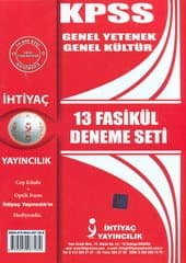KPSS Genel Yetenek - Genel Kültür 13 Fasikül Deneme Seti