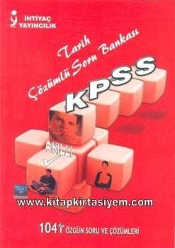 KPSS Tarih Çözümlü Soru Bankası