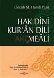 Hak Dini Kuran Dili Meali