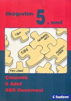 5. Sınıf Çözümlü 8 SBS Denemesi