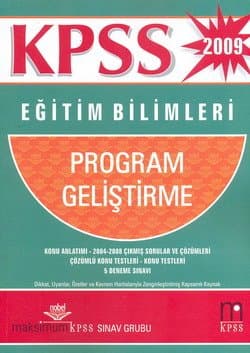 KPSS Eğitim Bilimleri-Proğram Geliştirme