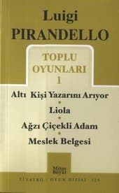 Toplu Oyunları - 1 / Altı Kişi Yazarını Arıyor - Liola - Ağzı Çiçekli Adam - Meslek Belgesi