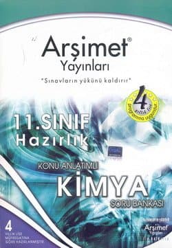 11. Sınıf Konu Anlatımlı Kimya Soru Bankası