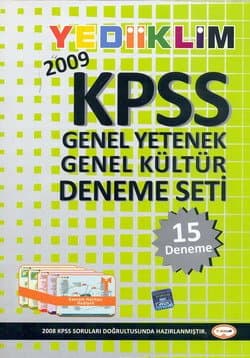 KPSS Genel Yetenek-Genel Kültür Deneme Seti-15 Deneme