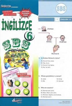 6. Sınıf SBS İngilizce Yaprak Testleri