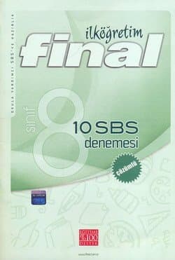 İlköğretim 8. Sınıf Çözümlü 10 SBS Denemesi