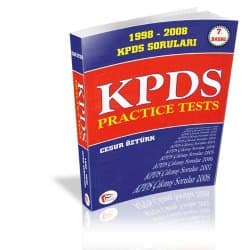 KPDS Practice Test 1998-2008 Soruları