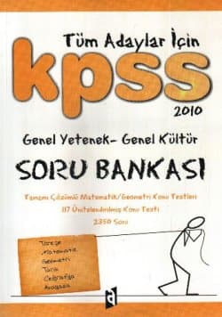 KPSS Genel Yetenek-Genel Kültür Soru Bankası