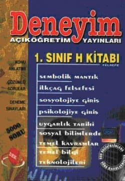 AÖF 1. Sınıf H Kitabı