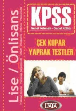 KPSS Genel Yetenek-Genel Kültür Çek Kopart Y.T. (Lise/Önlisans)