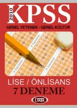KPSS Genel Yetenek-Genel Kültür 7 Deneme (Lise/Önlisans)