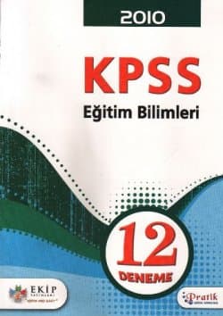 KPSS Eğitim Bilimleri 12 Deneme