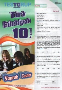 10. Sınıf Türk Edebiyatı Yaprak Testleri
