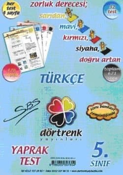 5. Sınıf Türkçe Yaprak Testlerq