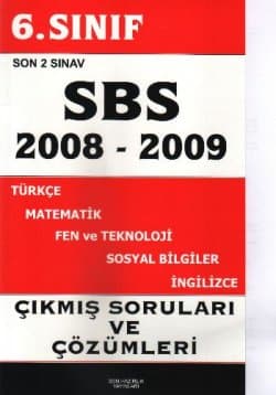 6. Sınıf SBS 2008-2009 Çıkmış Soruları ve Çözümleri