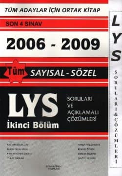 LYS Sayısal-Sözel Soru ve Çözümleri (Son 4 Sınav)