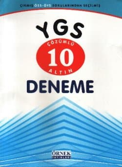 YGS Çözümlü 10 Altın Deneme