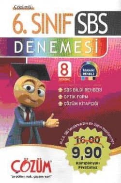 6. Sınıf SBS Denemesi (Çözümlü)