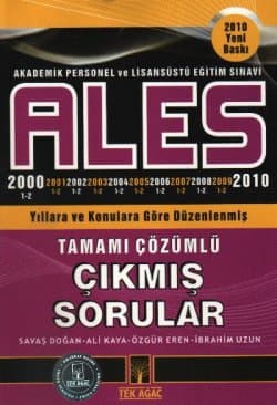 ALES Tamamı Çözümlü Çıkmış Sorular