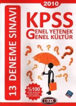 KPSS Genel Yetenek-Genel Kültür 13 Deneme Sınavı