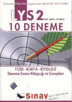LYS 2 (Fizik-Kimya-Biyoloji) 10 Deneme