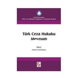 Türk Ceza Hukuku Mevzuatı 2. Cilt