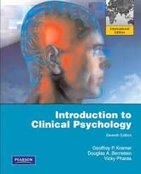 Introduction Clinical Psychology