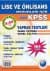 İşte KPSS Lise ve Önlisans Mez. İçin Yaprak Testleri