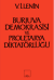 Burjuva Demokrasisi ve Proletarya Diktatörlüğü Üzerine